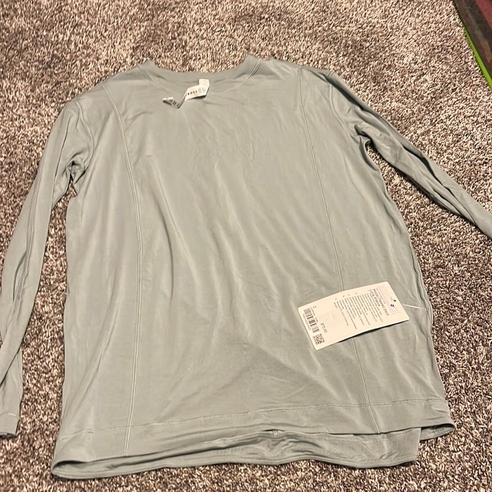 Lululemon Modal Pleated Back Long Sleeve